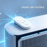 Mini télécommande intelligente 433,92 MHz pour ventilateur, lumière, four, cheminée, chauffage, code fixe, code roulant, 7 touches, conception ODM