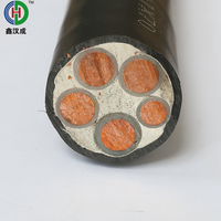 Cable de Potencia Industrial para Ferrocarril de Alto Voltaje, Aislamiento de Cobre XLPE, Revestimiento de PVC, Blindado, 3 Núcleos, 3*400