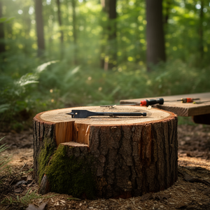 Foret à bois DeWalt 1/2 po à tige hexagonale pour percer des bûches - Product Image 3