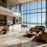 Arquitectura del Resort Cliffside que Maximiza las Vistas Panorámicas con Innovación Estructural