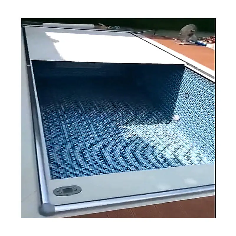 Çin OEM elektrikli kapakları havuzları yüzmek spa yüzme makinesi havuz kapağı otomatik