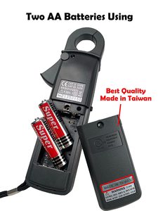 Best Sale TECPEL DCM-039 Industrial Testing 200A Digital <b>Clamp</b> Meter 0~400V 2000-Count for Use - Product Image 3