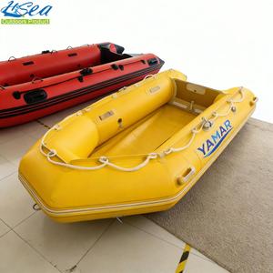 Perahu Tiup Hisea Populer dari Pabrik Langsung Weihai, Cina, 10 Kaki, 4 Orang, dengan Motor untuk Keamanan - Product Image 2