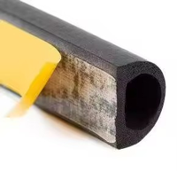 Joint d'étanchéité en caoutchouc EPDM et joint en mousse bande d'étanchéité en mousse adhésive pour fenêtre ou porte Service de traitement de coupe personnalisé