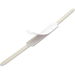 Universal Self-Adhesive Two-Prong Paper Fastener Base Compressor Sets 2\" Capacity 2.75\" <b>Center</b> Silver 100/Pack - Product Image 1