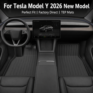 Alfombrillas personalizadas para vehículos con medición láser, impermeables, fáciles de limpiar, cobertura completa delantera y trasera, compatibles con Tesla Model Y 2026 - Product Image 2