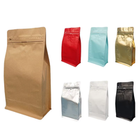 Pochette à fermeture éclair en feuille d'aluminium debout imprimée sur mesure scellée sur les quatre côtés pour le café, le stockage de la gelée d'aliments pour animaux domestiques, l'impression par gravure PE