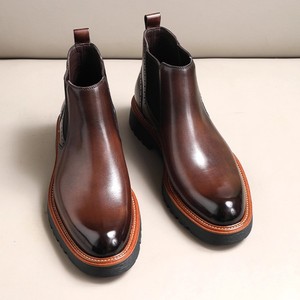 Nuevo estilo moderno y elegante, zapatos formales de cuero genuino para hombre, para bodas, fiestas y eventos nocturnos. - Product Image 3