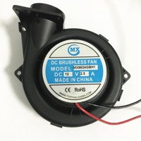Ventilateur de refroidissement CC 85 mm 2400 Pa 85*24 mm 12 V OEM ODM Souffleur silencieux avec double roulement à billes 16000 tr/min pour machine respiratoire en plastique