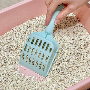 Pelle à litière pour chat en plastique 19,5x8,8x2,5cm avec maille creuse pour le nettoyage des chats - Product Image 3