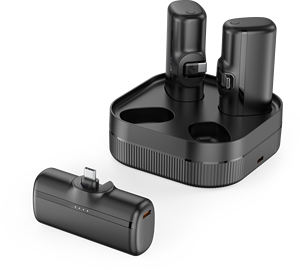 Station d'alimentation portable PS014 avec 4 emplacements de charge et technologie de charge rapide GaN, chargeur rapide 20W pour plusieurs appareils - Product Image 1