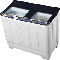 Lave-linge et sèche-linge à double cuve, lave-linge à chargement par le haut, grande capacité, semi-automatique, facile à nettoyer, pour usage domestique
