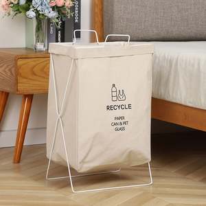 Panier de rangement pliable pour tissus ménagers sales, jouets et linge - Product Image 2