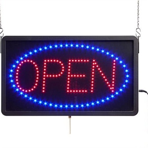 Open Business Sign Custom Neon Smoke Shop <b>LED</b> Electronic Backlit Acrylic Store Sign Board <b>Light</b> Outdoor JIC Brand Customized - Product Image 1