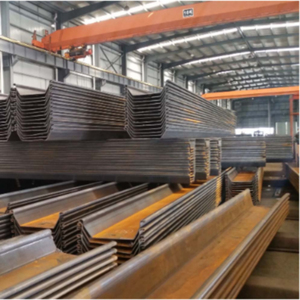 Hoge kwaliteit 400mm gebruikte type 2 U-vormige warmgewalste koolstofstaal plaatstaal damwand 20m profiel U prijs - Product Image 5