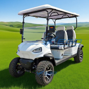Voiture de tourisme professionnelle 2026 à 4 roues et 4 places, voiturette de golf électrique, fournisseur de voiturettes de golf individuelles, voiturette de club à vendre - Product Image 4