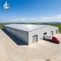 Offre Spéciale : Kit de Construction de Barn en Acier Préfabriqué, Bâtiment Métallique de Type Barn, Taille Personnalisée, Atelier Agricole