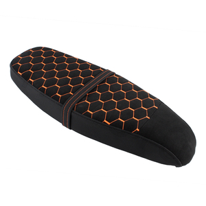 For Simson S50 S51 Motorcycle Parts Frame Seat Sport Plush <b>Cushion</b> <b>Pad</b> Rear Flat Bench Sitz - Honeycomb Sutures - Product Image 1