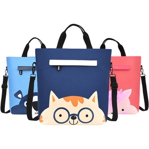 Sac de tutorat pour enfants du primaire et du collège, à porter à la main ou en bandoulière, respirant, imperméable, en nylon imprimé OGO - Product Image 2