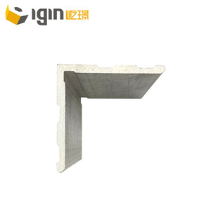 Profilé en aluminium Yijing Angle, épaisseur 4,3 mm, largeur 55 mm, alliage 6063T5, pour assemblage de cadres, usage industriel et civil - Product Image 1