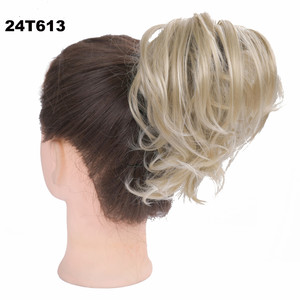 <span class=keywords><strong>Chignon</strong></span> élastique désordonné, queue de cheval synthétique, <span class=keywords><strong>chignon</strong></span> en forme d'anneau, <span class=keywords><strong>chignon</strong></span> bouclé pour filles, <span class=keywords><strong>chignon</strong></span> <span class=keywords><strong>avec</strong></span> élastique - Product Image 2