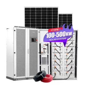 Ess貯蔵容器バッテリーエネルギー貯蔵ハイブリッドソーラーパネルシステム100kw300kw 200kw 600kw800kw太陽光発電システム