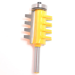 Joint de doigt colle joint routeur peu roulement réversible guidé pour menuisier plus fin de travail du bois-tige de 1/4" - Product Image 5