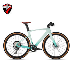 <span class=keywords><strong>Bicicleta</strong></span> de <span class=keywords><strong>Gravel</strong></span> de <span class=keywords><strong>Carbono</strong></span> 700C V3 con Cambio Electrónico Inalámbrico de 13 Velocidades, Freno de Disco Hidráulico, <span class=keywords><strong>Bicicleta</strong></span> Aero Todoterreno - Product Image 3
