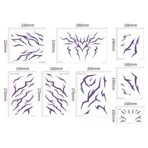 Tất cả các thiết kế mới phù thủy săn hình xăm tạm thời, K-<span class=keywords><strong>POP</strong></span> Thợ Săn Quỷ xăm Sticker Set - Product Image 2