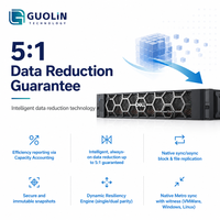 Dell EMC PowerStore 500T, stockage unifié, 25 emplacements pour disques NVMe de 2,5 pouces, 192 Go de mémoire pour la virtualisation de centre de données, base de données