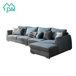 Set di Divani Angolari Minimalisti Americani di Grandi <span class=keywords><strong>Dimensioni</strong></span> a Forma di L per Soggiorno - Product Image 6