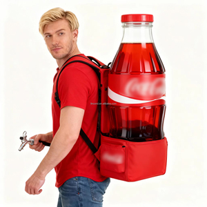 Mochila Dispensadora de Bebidas Gigante Fresca <span class=keywords><strong>Fusion</strong></span>, Dispensador de Bebidas para Fiestas de Mardi Gras, Mochila para Servir Bebidas - Product Image 3