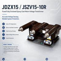 Transformateur de tension en résine époxy coulée JDZX15-10R / JSZV15-10R 12kV pour spécifications de projet et approvisionnement industriel