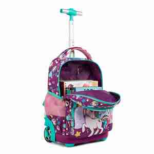 Sac <span class=keywords><strong>à</strong></span> dos <span class=keywords><strong>à</strong></span> <span class=keywords><strong>roulettes</strong></span> pour enfants de créateur Sacs <span class=keywords><strong>à</strong></span> dos pour enfants Sacs d'école <span class=keywords><strong>à</strong></span> <span class=keywords><strong>roulettes</strong></span> <span class=keywords><strong>Licorne</strong></span> pour filles - Product Image 6