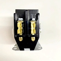 Harga Pabrik 220V 110V 24V 50/60HZ 30a 40a 1P 2 Kutub Kontaktor Magnetik Timer Kontaktor Contactores untuk Pendingin Udara