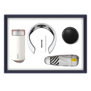 Set de Regalo Corporativo Personalizable OEM: Altavoz Bluetooth, Batería Externa, Taza, Paraguas. Elige tu Combinación en Caja de Regalo - Product Image 1