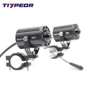 ไฟสปอตไลท์มอเตอร์ไซค์ TIYPEOR 50W ไฟตัดหมอกเสริม สวิตช์ไร้สาย อลูมิเนียม CNC ไฟสูง/ต่ำ ไฟส่องทางสำหรับมอเตอร์ไซค์ ATV/UTV - Product Image 4