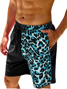 Shorts Deportivos Casuales de Verano para Hombre, de Secado Rápido, con Cordón Ajustable, 100% Poliéster, para Playa y Natación - Product Image 2