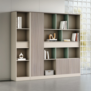 Modern White Wall-Mounted Cabinets and <b>Office</b> <b>Desk</b> with Drawers for Home Storage Organization for School or Hotel Use - Product Image 4
