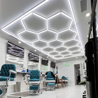 Dalles de sol de garage, dalles lumineuses LED pour lavage de voitures, tapis de sol de garage à nervures, revêtement de sol en plastique pour entrepôts et garages