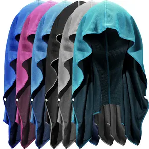 Custom Cooling Towel Polyester Gym Sweat Sports Towel Instant Ice Cooling Hoodie Towel