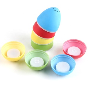 Bebé de juguete creativo simulación de color de la cáscara de huevo vaso de huevo con <span class=keywords><strong>Anime</strong></span> muñeca huevo de Pascua modelo - Product Image 3