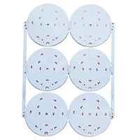 Module LED PCB carré/rond personnalisé 9W 10W 12W 15W 220V, fabricant de PCB 24V