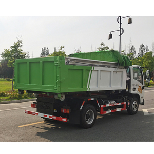 Elevador de gancho pequeño más vendido Howo 4X2 brazo hidráulico contenedor de basura camión de basura 23 toneladas a la venta - Product Image 1