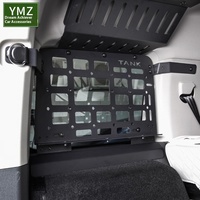 Boîte de rangement arrière hybride Hi4-T en alliage d'aluminium pour coffre de voiture, organisateur de bagages pour 300 Tank