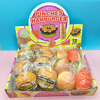 Jouet anti-stress créatif et réaliste en plastique en forme de pain ananas, hot-dog ou burger pour enfants, vente en gros disponible | Jouets TYL