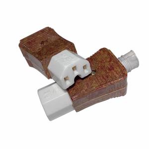 Accessoires pour marmite électrique en céramique à trois pressions, prise 10A 250V, tête de chauffage électrique à trois trous pour autocuiseur - Product Image 1