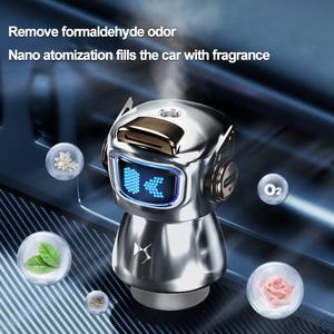Diffuseur de parfum automatique pour voiture robot AI moderne, aromathérapie, pulvérisation automatique, énergie solaire pour <span class=keywords><strong>DS</strong></span> S DS5 5LS DS9 SPIRIT <span class=keywords><strong>E</strong></span>-<span class=keywords><strong>Tense</strong></span> WILD - Product Image 3