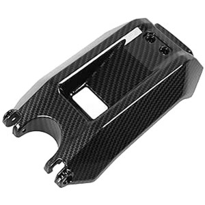 Carenado de fibra de carbono para motocicleta Surron Light Bee X S, negro, con orificios preperforados, pieza de modificación para bicicleta eléctrica todoterreno - Product Image 3