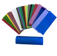 Tube thermorétractable en PVC bleu 18650 ignifuge pour batterie au lithium